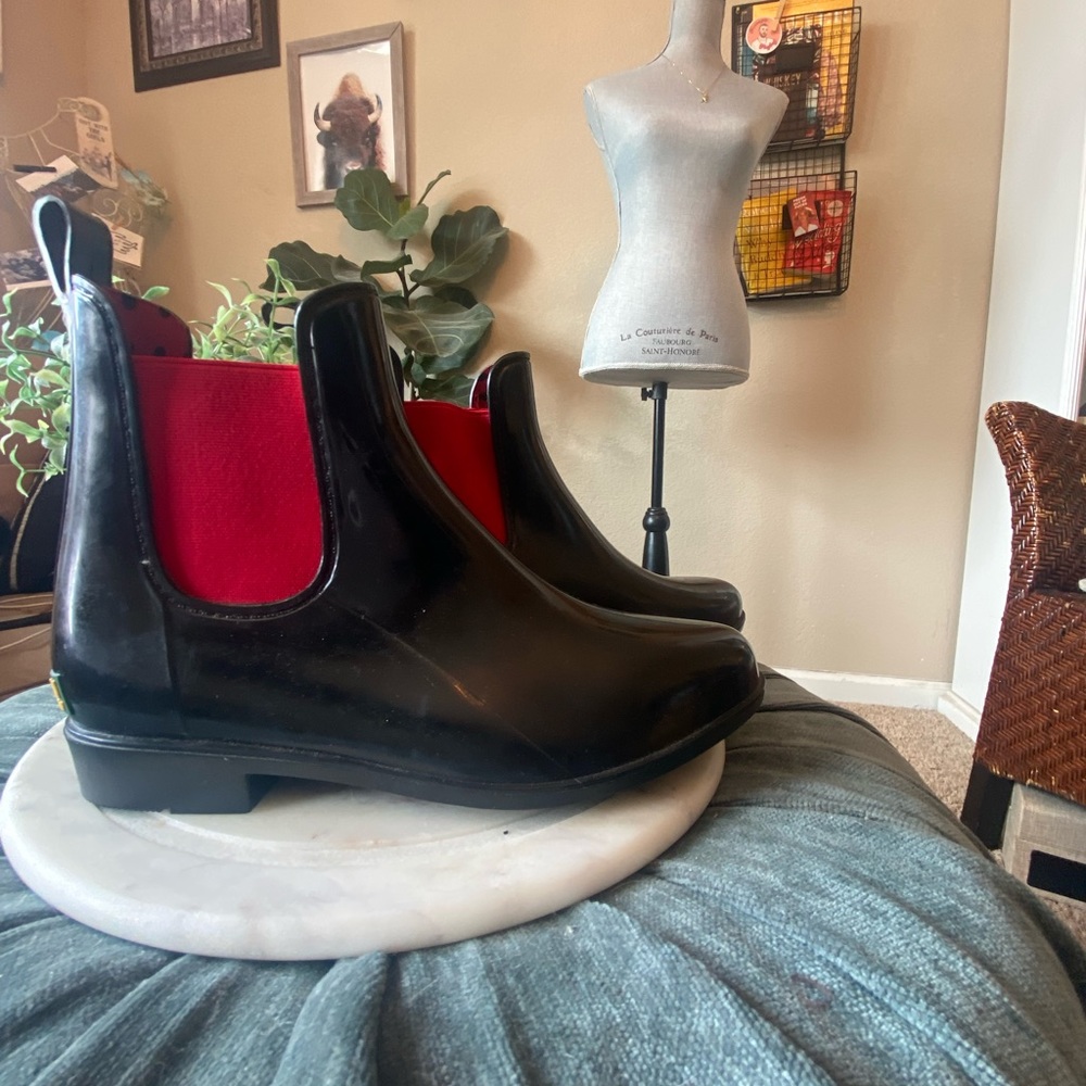 ralph lauren rain booties